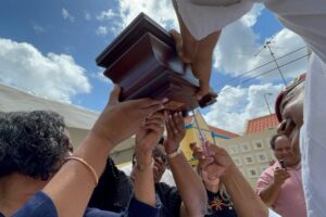 Sealing of the Chest with Soil from the Birthplace of Manuel Piar