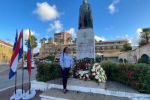 Honoring Piar in Curacao